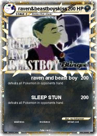 Pokemon raven&beastboyskiss