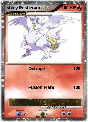 Pokemon shiny Resheram