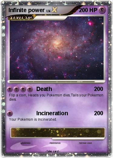 Pokemon Infinite power