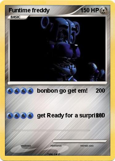 Pokemon Funtime freddy