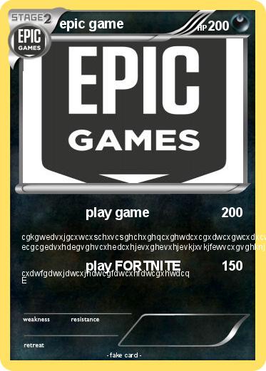 Pokemon epic game