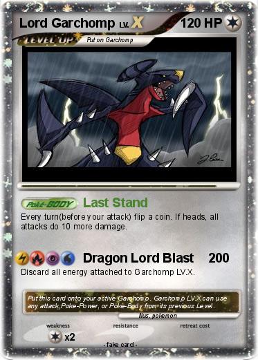 Pokemon Lord Garchomp