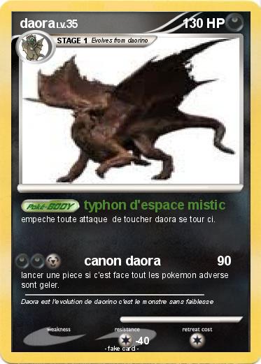 Pokemon daora