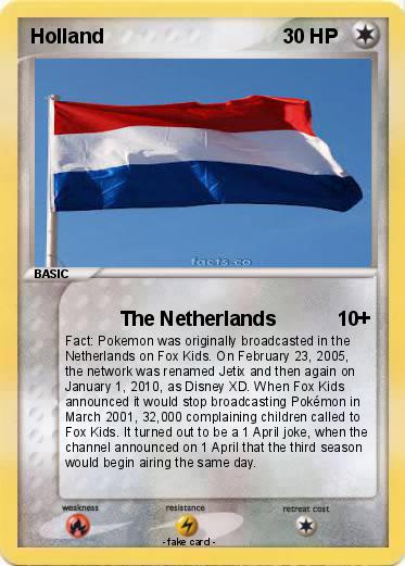 Pokemon Holland