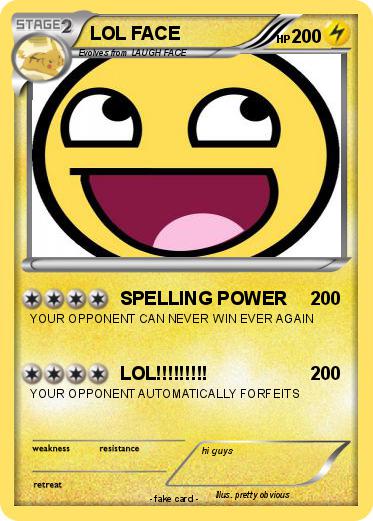 Pokemon LOL FACE