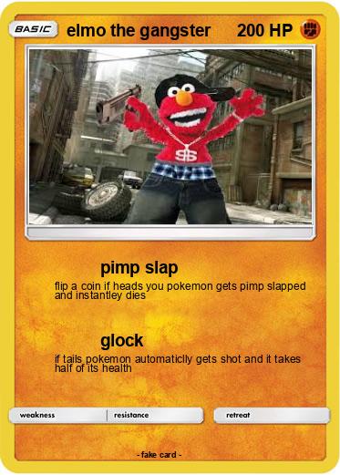 Pokemon elmo the gangster