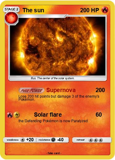 Pokemon The sun