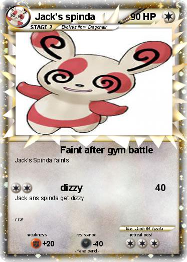 Pokemon Jack's spinda
