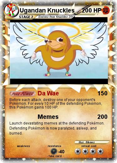 Pokemon Ugandan Knuckles
