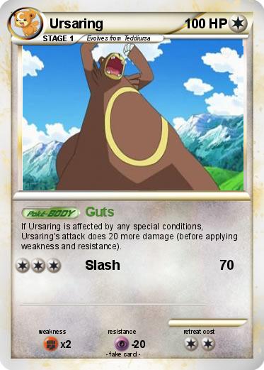 Pokemon Ursaring