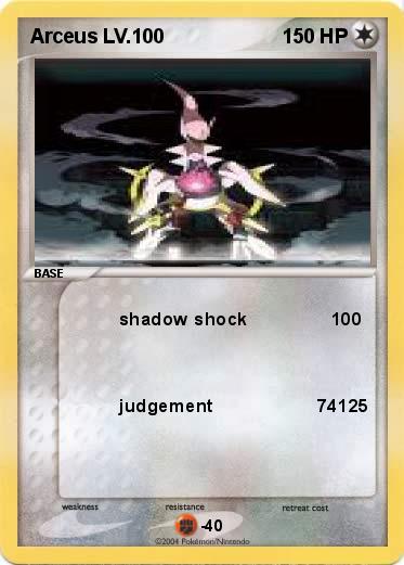 Pokemon Arceus LV.100