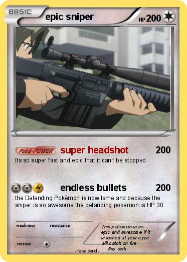 Pokemon epic sniper