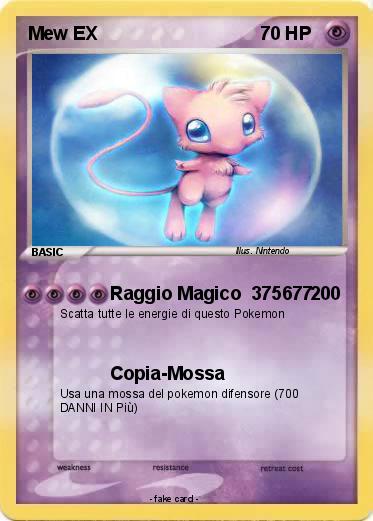 Pokemon Mew EX