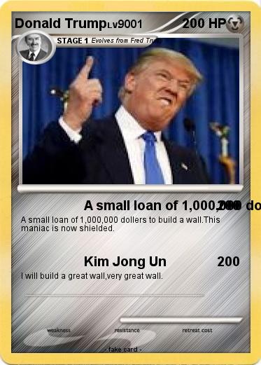 Pokemon Donald Trump