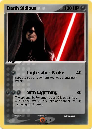 Pokemon Darth Sidious