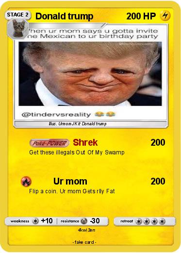 Pokemon Donald trump