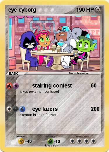 Pokemon eye cyborg