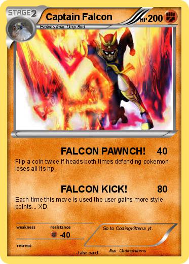 Pokemon Captain Falcon