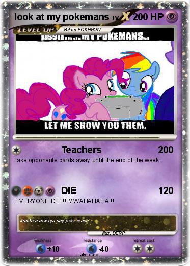 Pokemon look at my pokemans