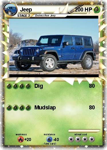 Pokemon Jeep