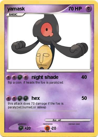 Pokemon yamask