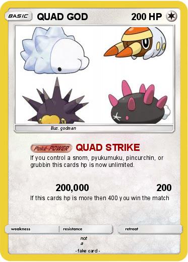 Pokemon QUAD GOD