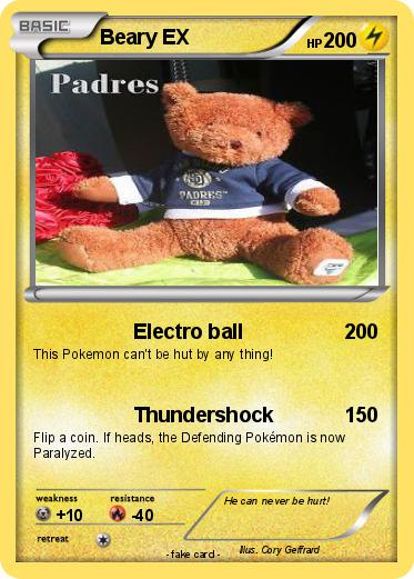 Pokemon Beary EX