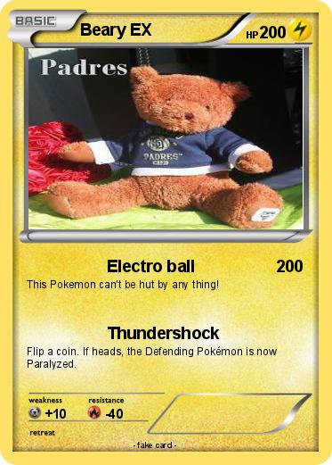 Pokemon Beary EX