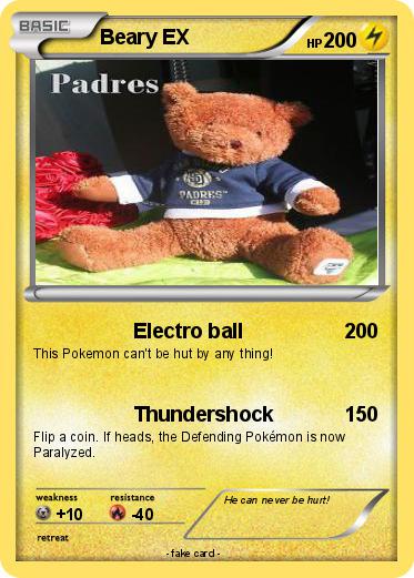 Pokemon Beary EX