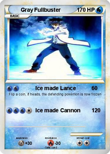 Pokemon Gray Fullbuster