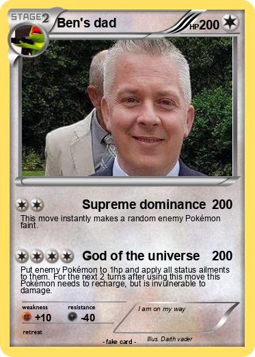 Pokemon Ben's dad