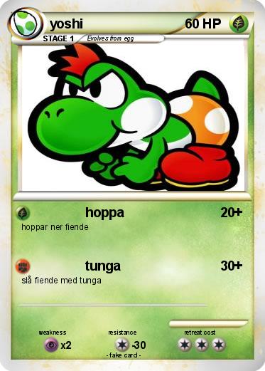 Pokemon yoshi