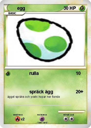 Pokemon egg