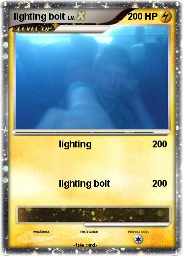 Pokemon lighting bolt