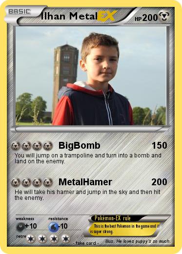 Pokemon Ilhan Metal
