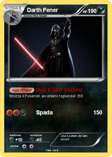 Pokemon Darth Fener