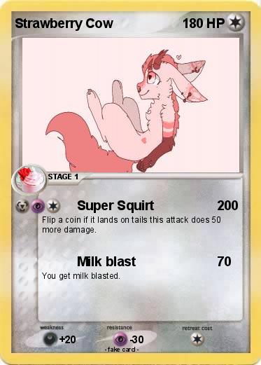 Pokemon Strawberry Cow
