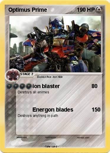 Pokemon Optimus Prime