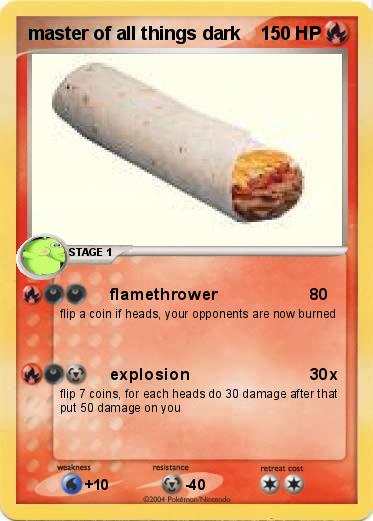 Pokemon master of all things dark