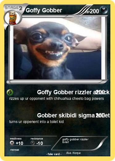 Pokemon Goffy Gobber