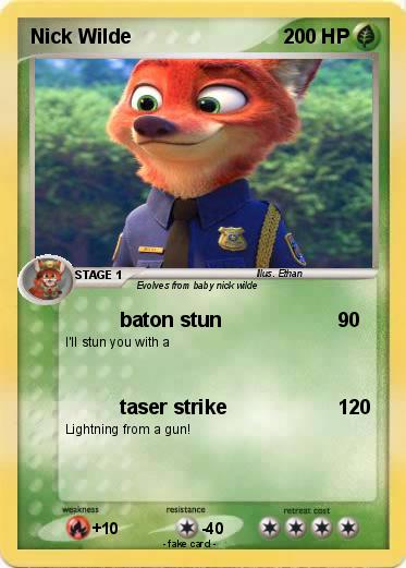 Pokemon Nick Wilde