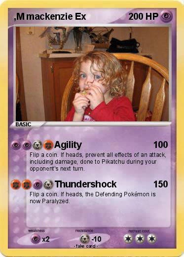 Pokemon ,M mackenzie Ex
