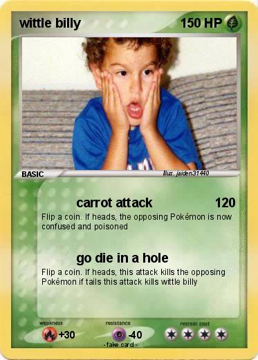 Pokemon wittle billy