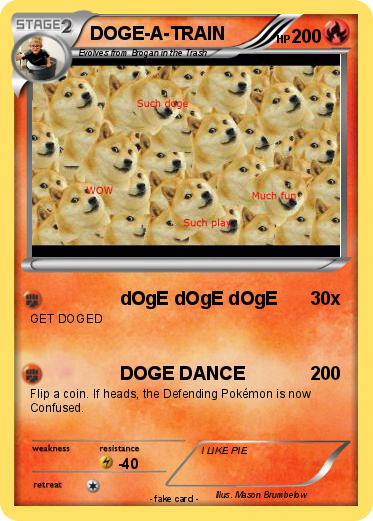 Pokemon DOGE-A-TRAIN