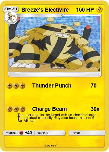 Pokemon Breeze's Electivire