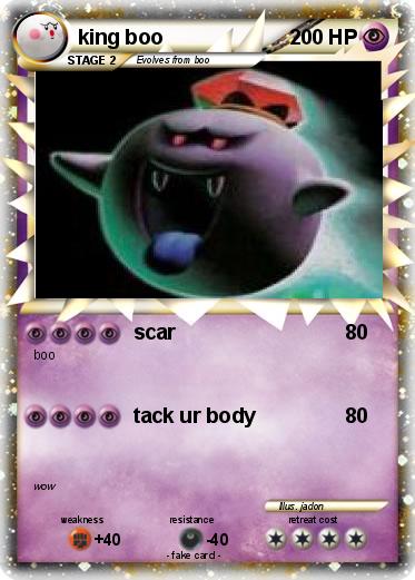 Pokemon king boo