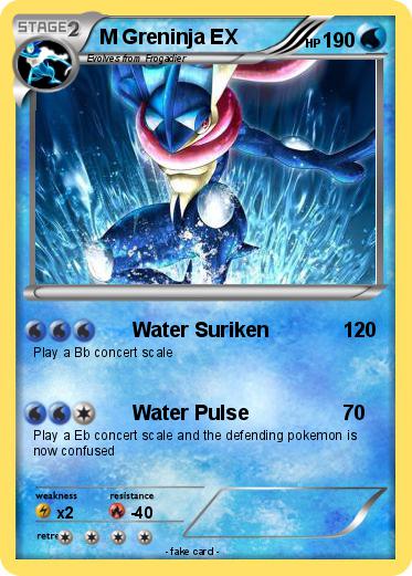 Pokemon M Greninja EX