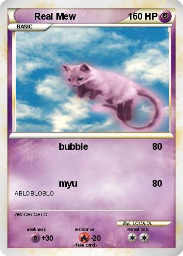 Pokemon Real Mew