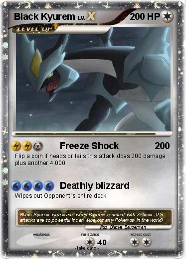 Pokemon Black Kyurem