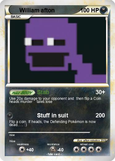 Pokemon William afton